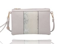 2 Small clutch/wristlet with shoulder strap, sold in pack of 2