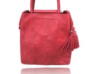 Medium square 2 in 1 bag with a tassel