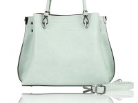 Medium satchel with 3 compartments and long shoulder strap
