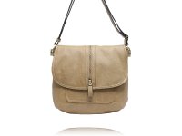 This sporty charming cross body bag comes with a front pocket under the flap. It will become every girl's favorite.
